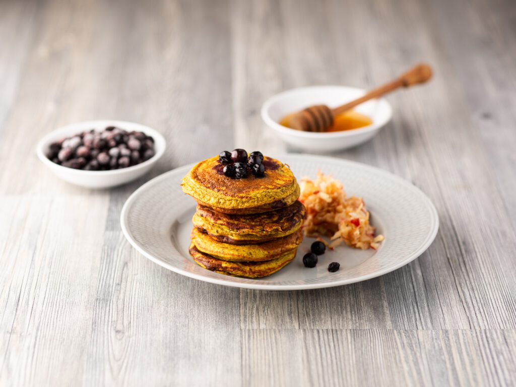 Nyttiga frukostplättar