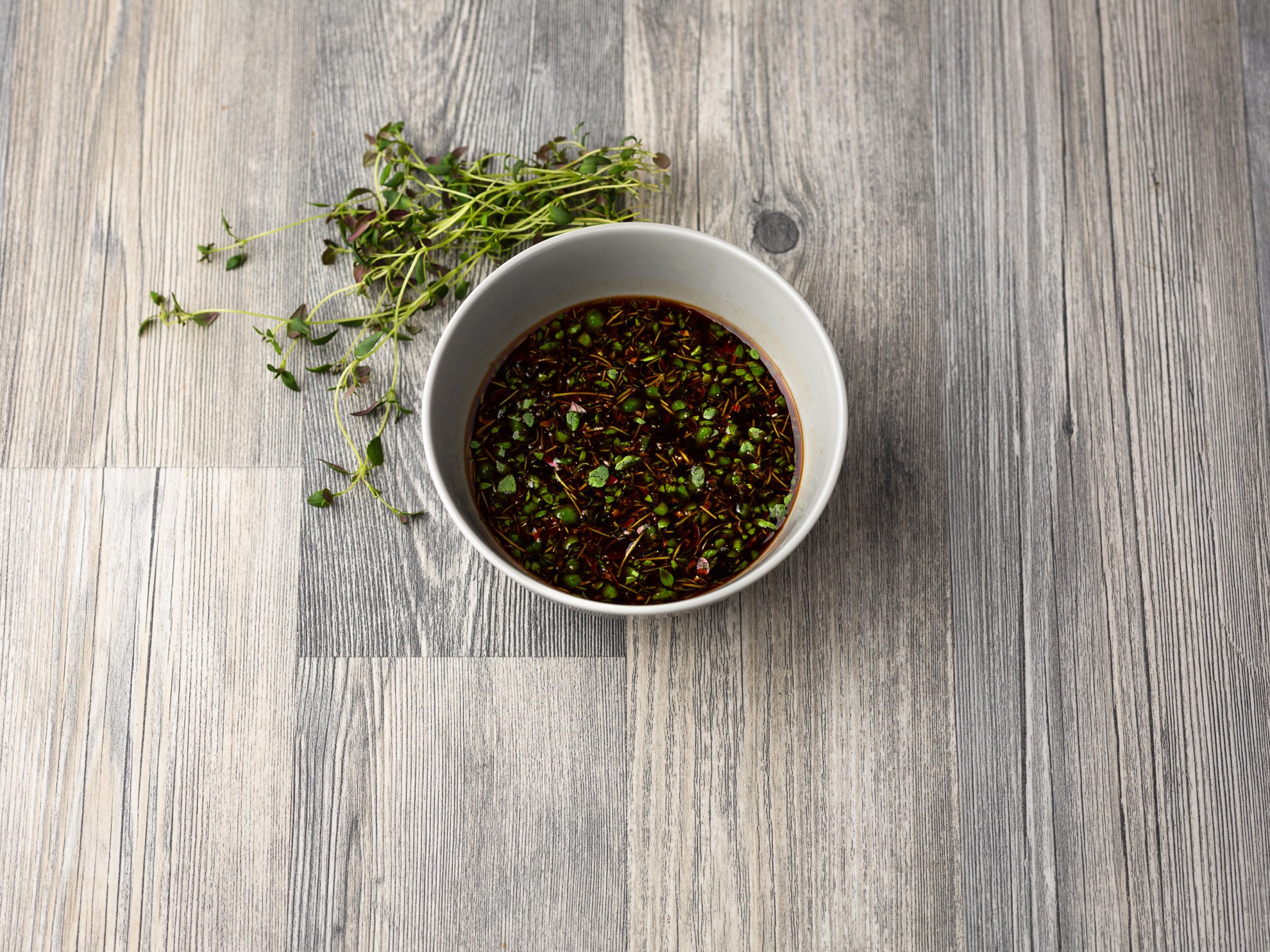 Rostbiffsmarinad med timjan