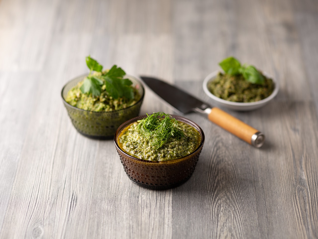 Vegansk dillpesto